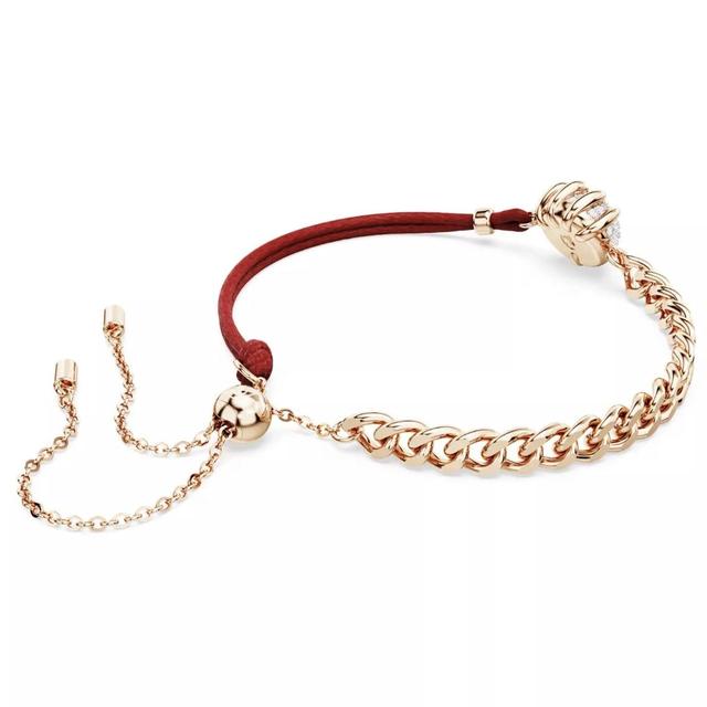 Swarovski Dragon and Phoenix Dragon’s Claw Red and Rose Gold Bracelet