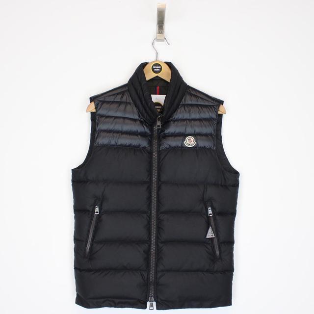 Moncler Black Down Dupress Gilet / Bodywarmer Jacket