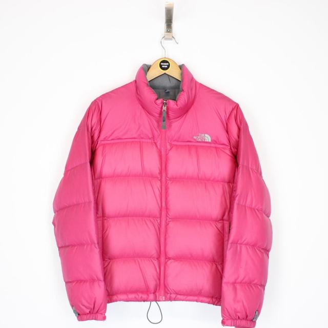 Vintage 90s The North Face Pink 700 Nupste Down Puffer Jacket