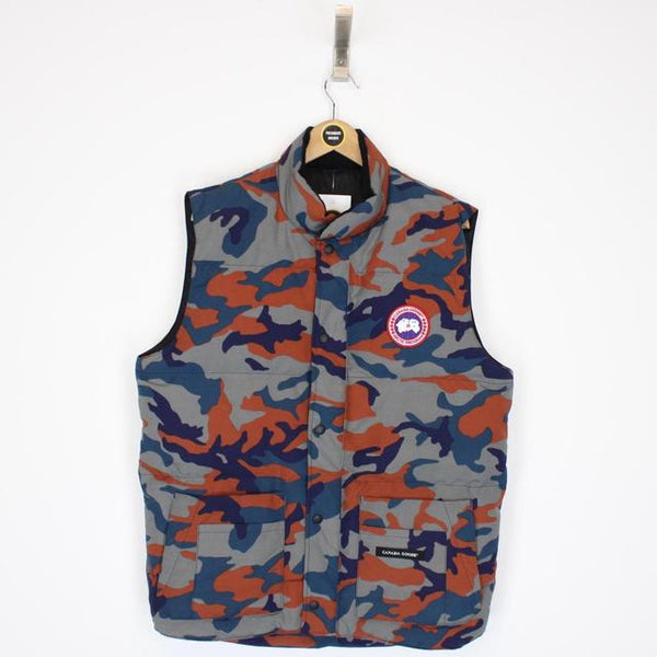 Canada Goose Freestyle Crew Multicoloured Camo Down Gilet / Bodywarmer