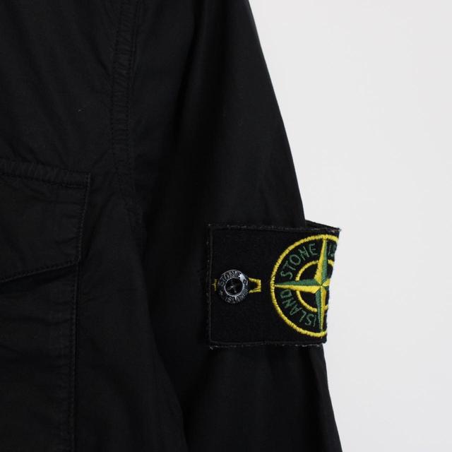 Stone Island SS 2017 Navy Blue Long Sleeve Cotton Shirt