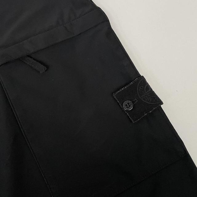 Stone Island Ghost AW 2018 Black Tapered Fit Trousers