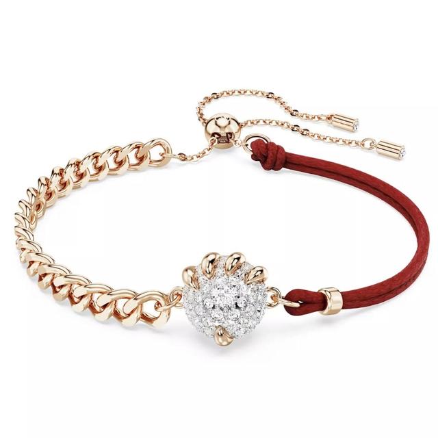 Swarovski Dragon and Phoenix Dragon’s Claw Red and Rose Gold Bracelet