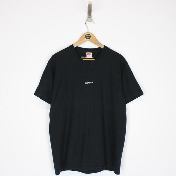 Supreme F*ck The World Black and White Short Sleeve T-Shirt