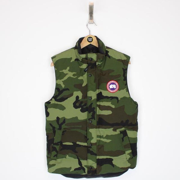 Canada Goose Garson Multicoloured Camo Down Gilet / Bodywarmer