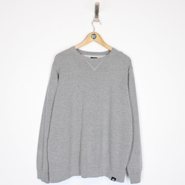 Vintage 00s Dickies Grey Sweatshirt Jumper