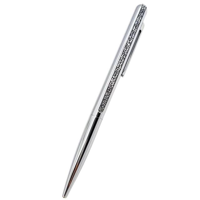 Swarovski Silver Chrome Plated Crystal Shimmer Ballpoint Pen