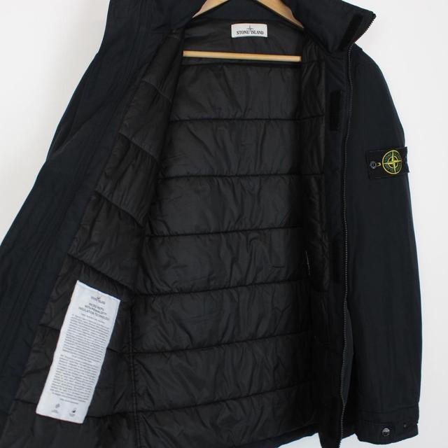 Stone Island AW 2018 Navy Blue Micro Reps Primaloft Insulated Jacket