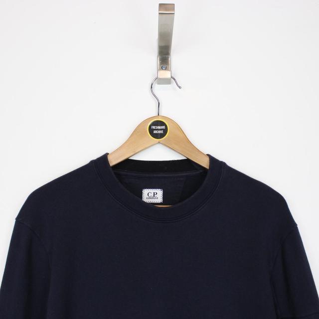 CP Company Navy Blue Goggle Sweatshirt Jumper