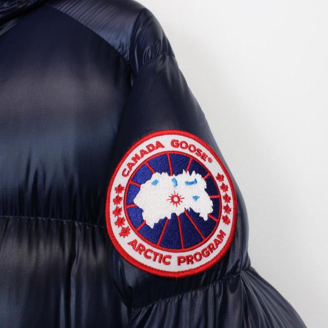 Canada Goose Navy Blue Crofton Down Puffer Jacket