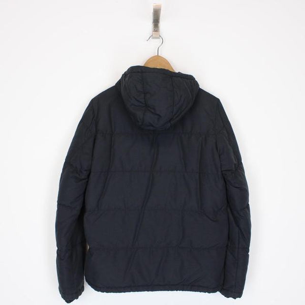 Vintage Prada 2006 Navy Blue Full Zip Down Puffer Jacket