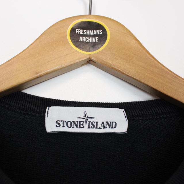 Stone Island SS 2018 Black Cotton Sweatshirt Jumper