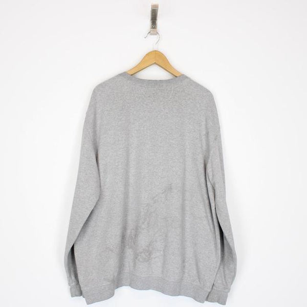 Vintage Carhartt Grey Spellout Sweatshirt Jumper