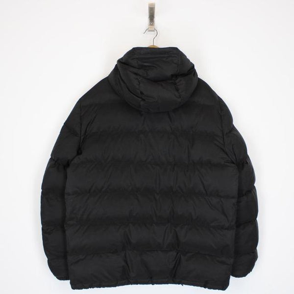 Prada Nylon Black Full Zip Down Puffer Jacket