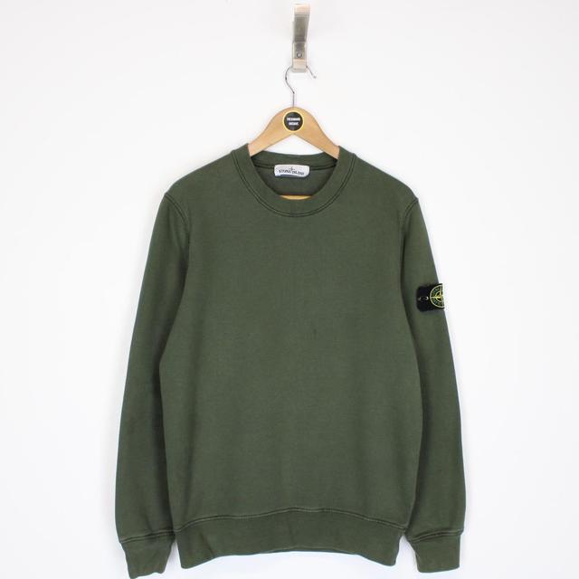 Stone Island AW 2020 Green Cotton Sweatshirt Jumper