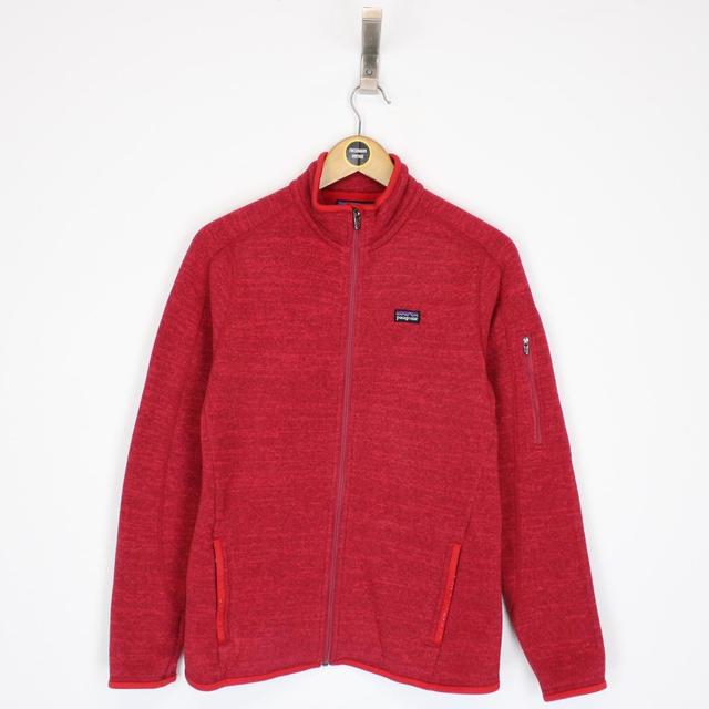 Vintage 00s Patagonia Red Full Zip Fleece Jacket