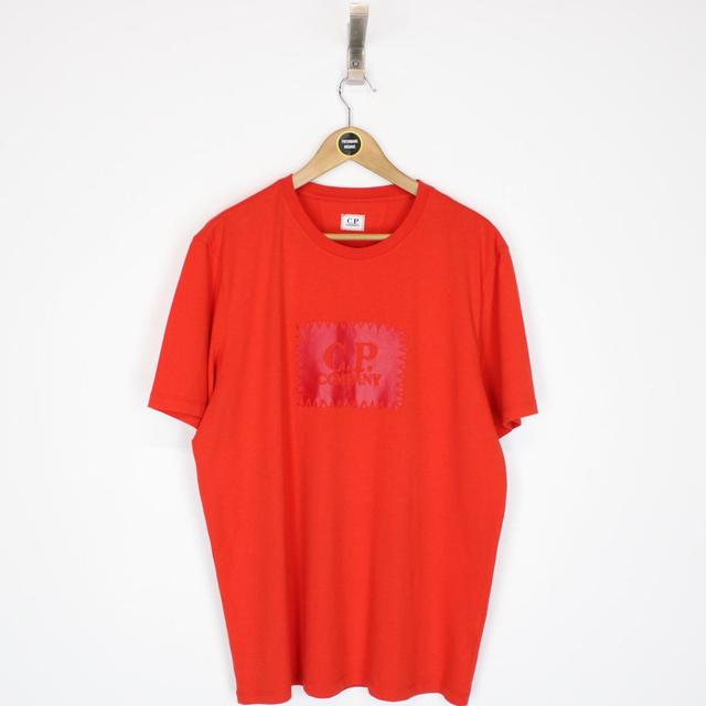 CP Company Red Stamp Spellout Short Sleeve T-Shirt