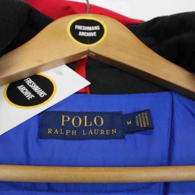 Polo Ralph Lauren Red and White Down Gilet / Bodywarmer Jacket