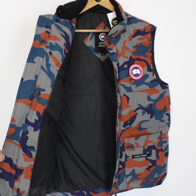 Canada Goose Freestyle Crew Multicoloured Camo Down Gilet / Bodywarmer