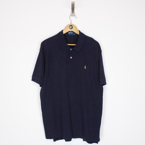 Polo Ralph Lauren Navy Blue Short Sleeve Polo Shirt