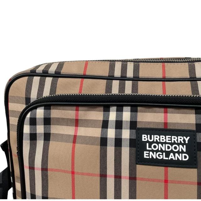 Burberry Marlon Beige Nova Check Shoulder Messenger Bag