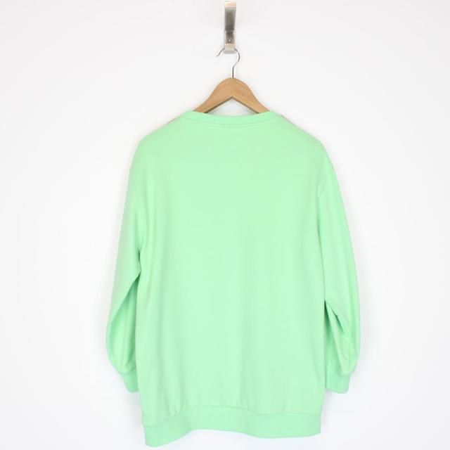 Moschino Underwear Green Tape Logo Arm Sweatshirt Jumper