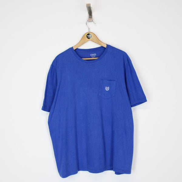 Vintage 00’s Chaps Ralph Lauren Blue Short Sleeve T-Shirt