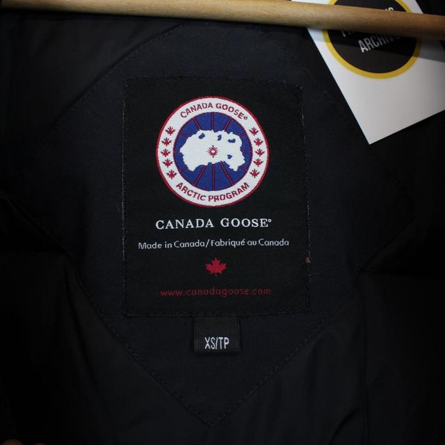 Canada Goose Navy Blue Chilliwack Bomber Down Jacket with Fur Trim