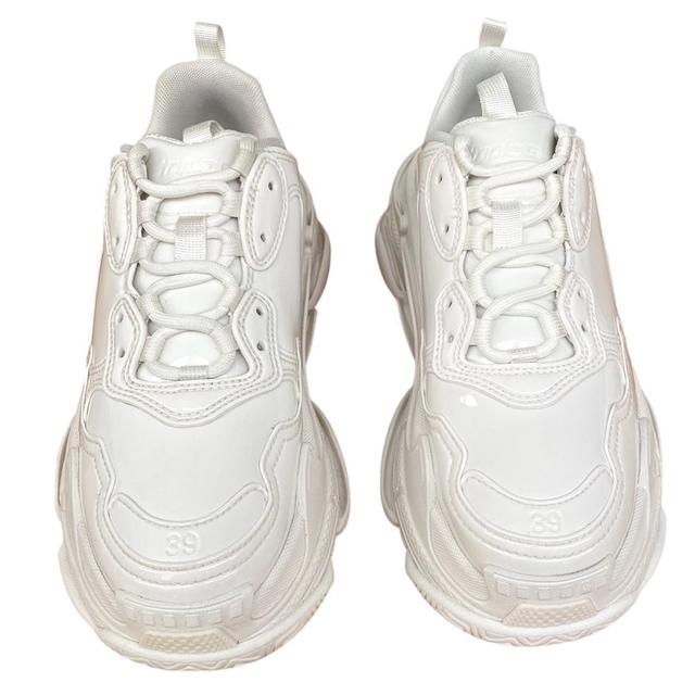 Balenciaga Triple S White Rubber Trainers