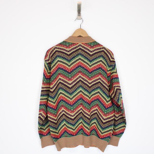 Vintage 90s Missoni Multicoloured Wool Knit Jumper