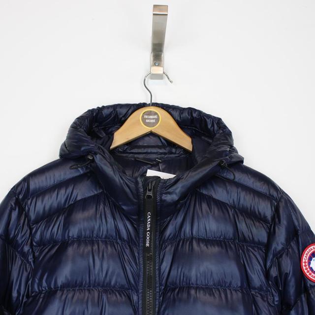 Canada Goose Black Crofton Down Hooded Puffer Jacket