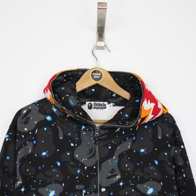 Bape Space Camo Tiger Full Zip Hoodie Jumper