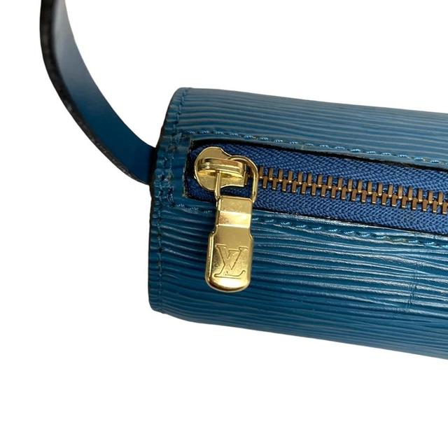 Louis Vuitton Soufflot Blue Epi Leather Mini Papillon Handbag