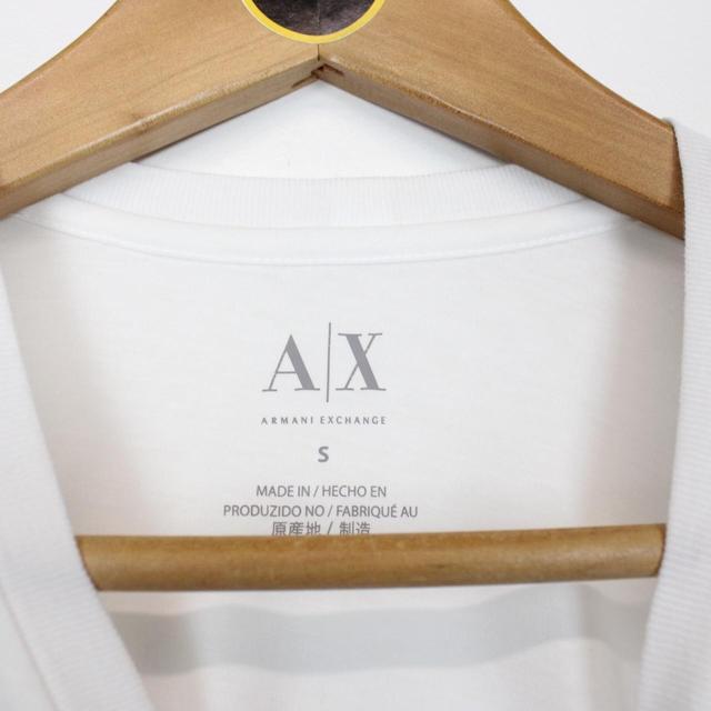 Armani Exchange White Short Sleeve T-Shirt