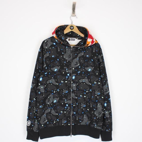 Bape Space Camo Tiger Full Zip Hoodie Jumper