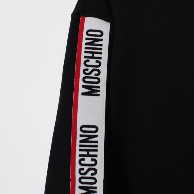 Moschino Underwear Black Tape Logo Arm Sweatshirt Jumper