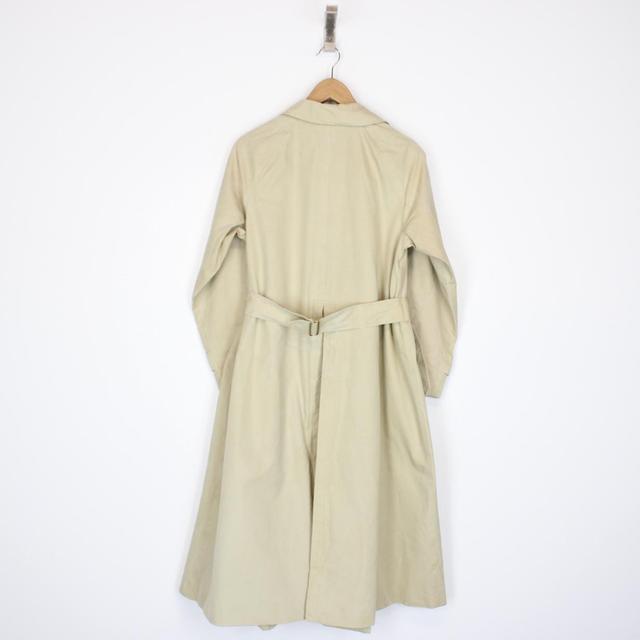 Vintage 90s Burberry Beige and Khaki Green Nova Check Single Breasted Trench