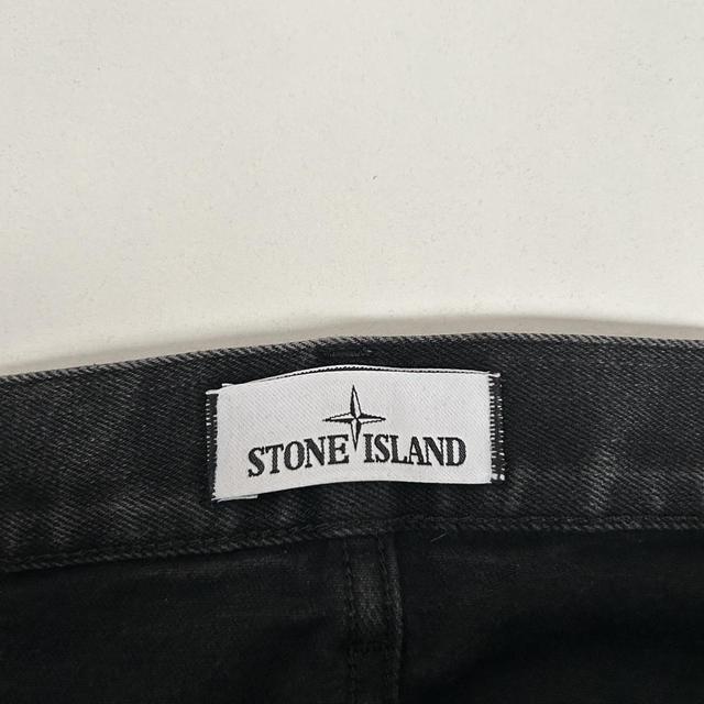 Stone Island SS 2017 Black Skinny Fit Denim Jeans