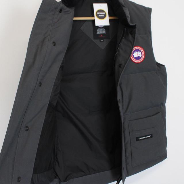 Canada Goose Freestyle Graphite Grey Down Gilet / Bodywarmer