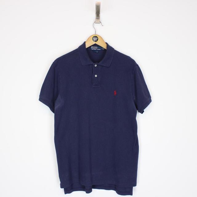 Polo Ralph Lauren Navy Blue Short Sleeve Polo Shirt