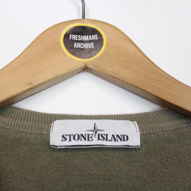 Stone Island AW 2018 Green Cotton Sweatshirt Jumper