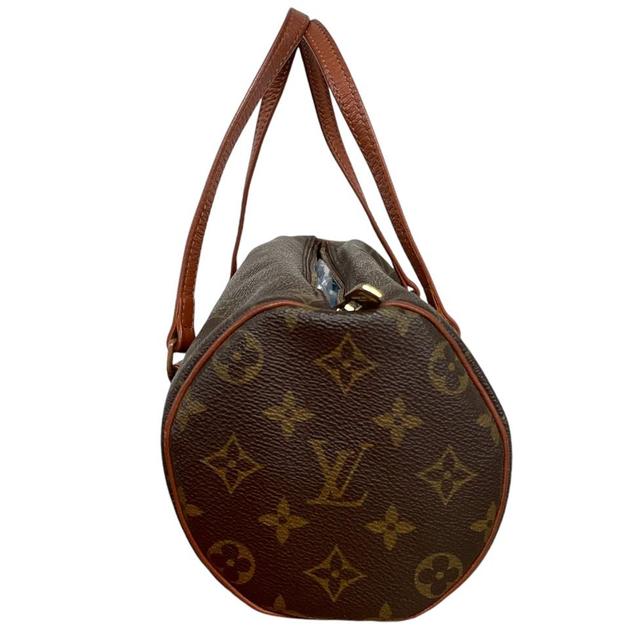 Vintage Louis Vuitton Brown and Tan Papillon Monogram Canvas Bag