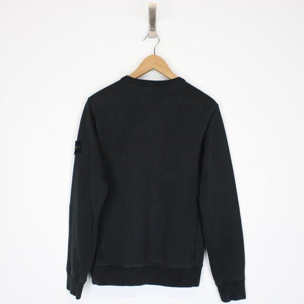 Stone Island SS 2018 Black Cotton Sweatshirt Jumper