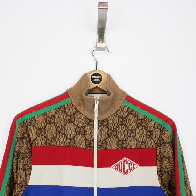 Gucci Multicoloured GG Monogram Technical Jersey Track Jacket