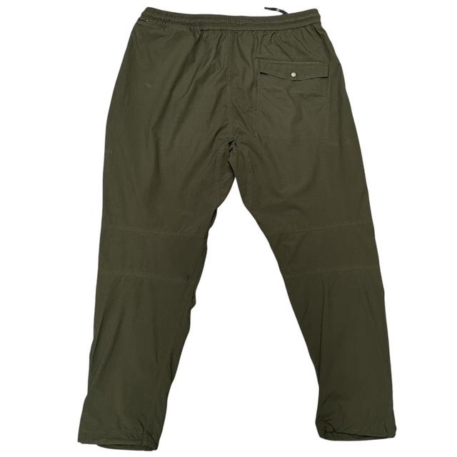 Maharishi Khaki Green Nylon Tracksuit Bottoms / Joggers