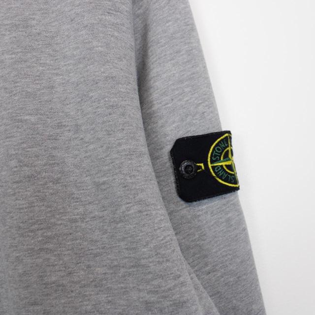 Stone Island SS 2021 Grey Cotton Sweatshirt Jumper