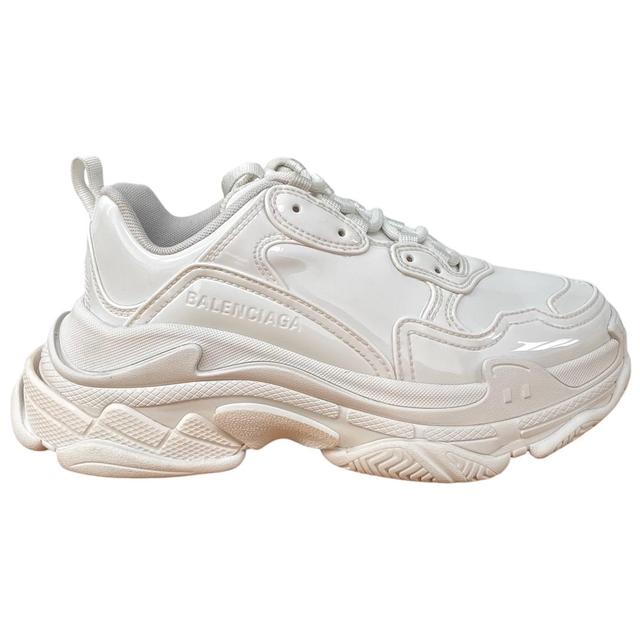 Balenciaga Triple S White Rubber Trainers