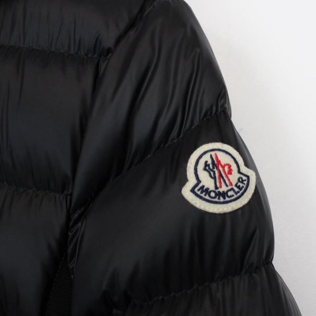 Moncler Hermine Black Long Parka Down Puffer Coat