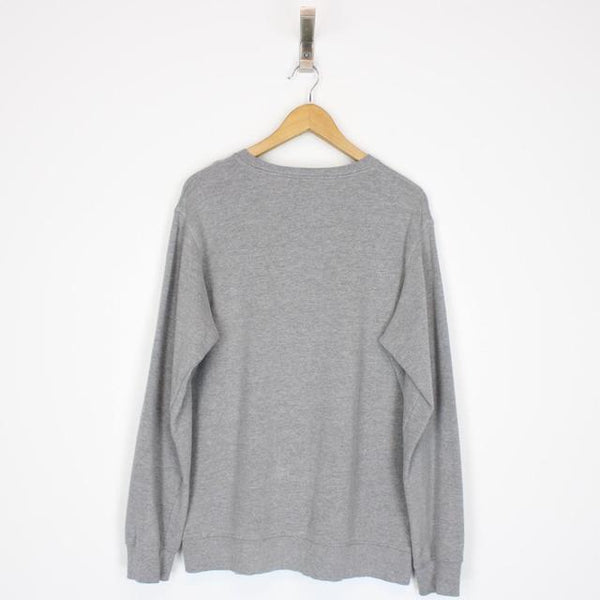 Vintage 00s Dickies Grey Sweatshirt Jumper