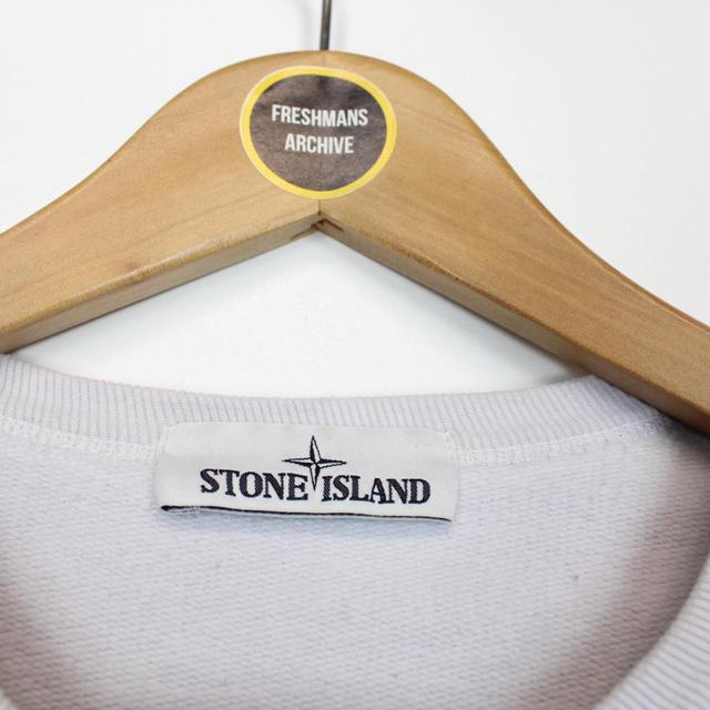 Stone Island AW 2018 Light Blue Cotton Sweatshirt Jumper